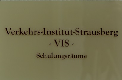 Fahrlehrerausbildung im Verkehrs-Institut Strausberg